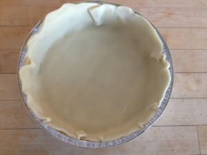 crust in pan