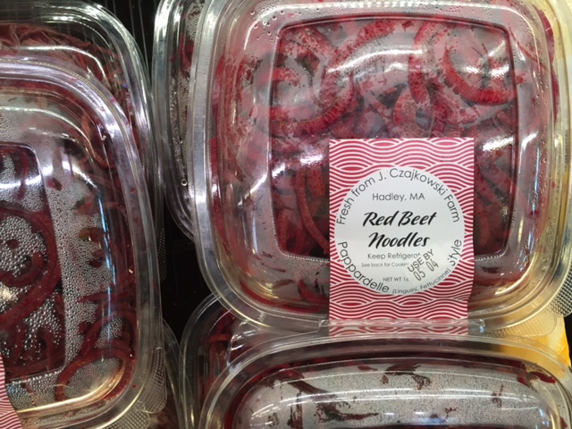 packaged beet noodles
